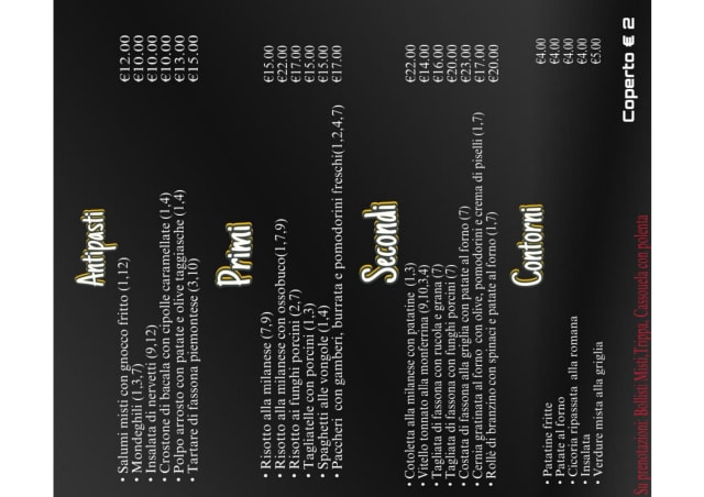 PDF Menu page 1
