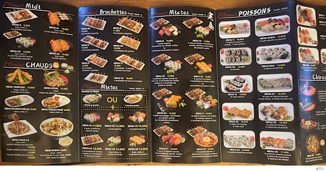 PDF Menu page 1
