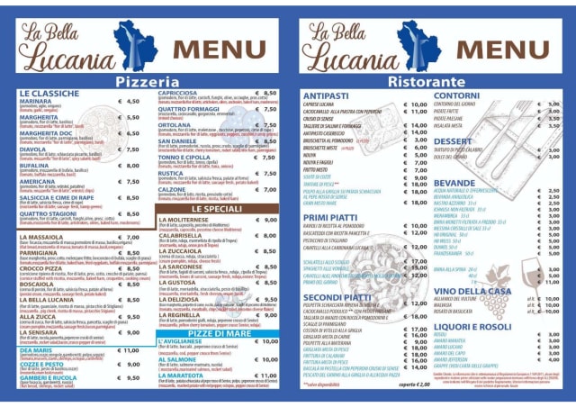 PDF Menu page 1