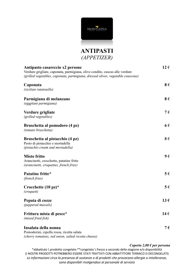 PDF Menu page 1