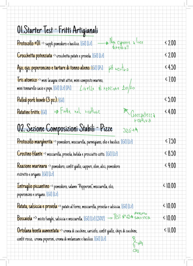 PDF Menu page 1