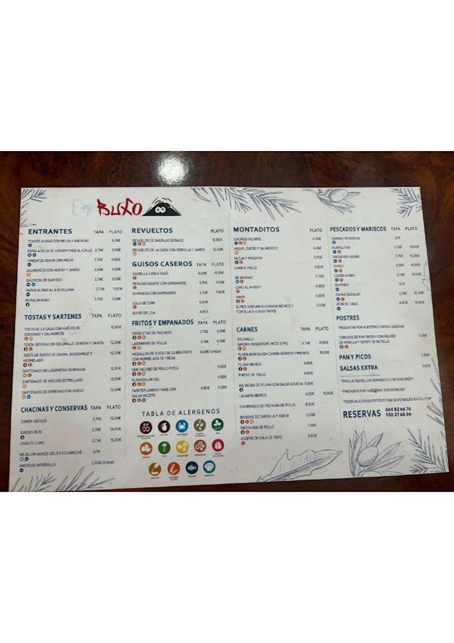 PDF Menu page 1