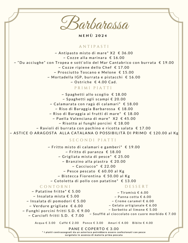 PDF Menu page 1