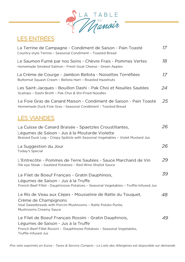 PDF Menu page 1