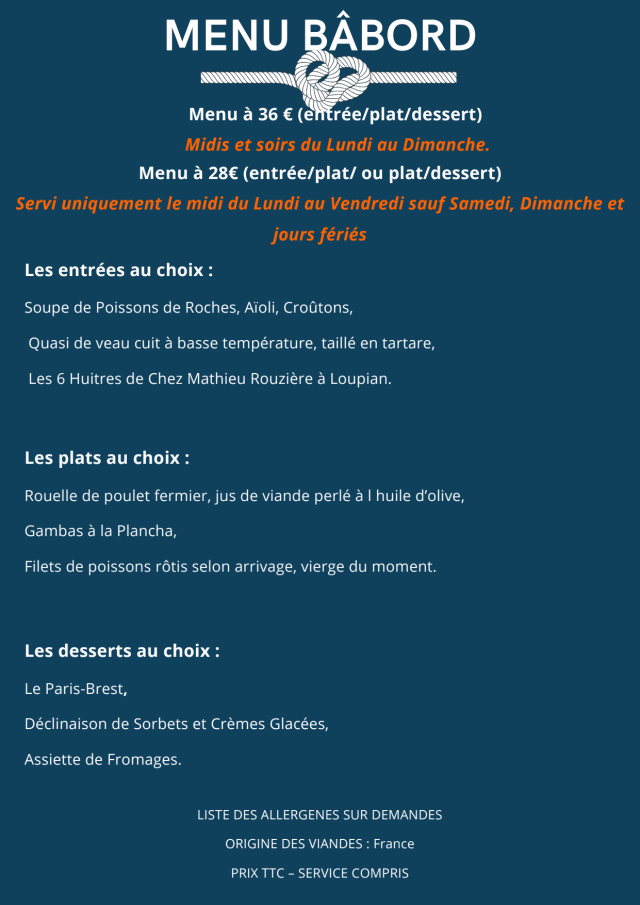 PDF Menu page 1