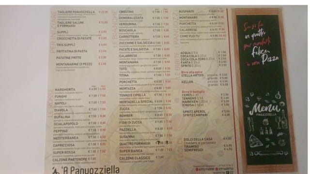 PDF Menu page 1