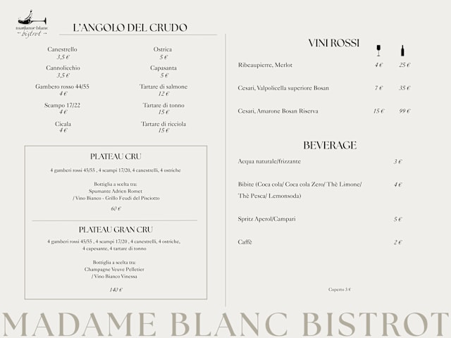 PDF Menu page 1