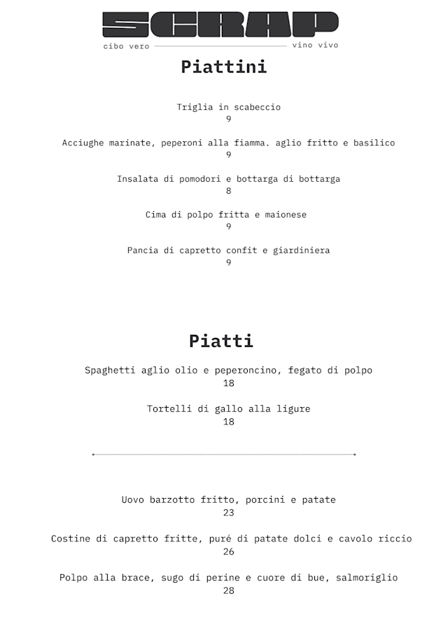 PDF Menu page 1