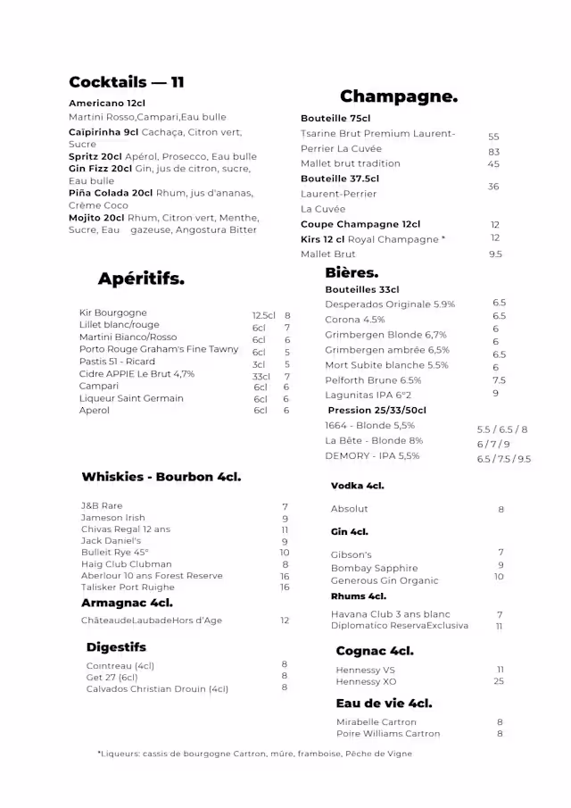 PDF Menu page 1