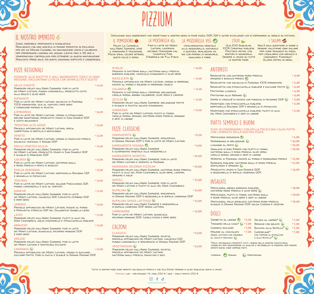 PDF Menu page 1