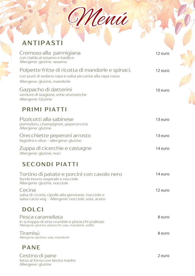 PDF Menu page 1
