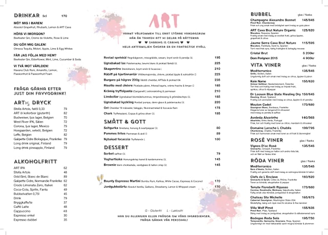 PDF Menu page 1