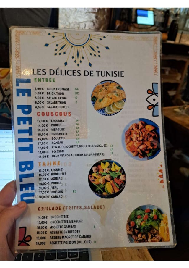 PDF Menu page 1