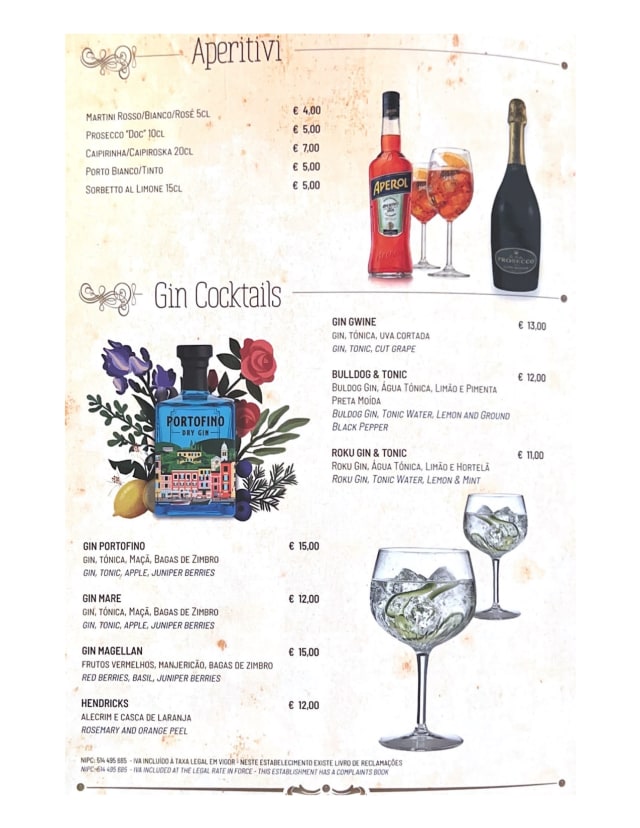 PDF Menu page 1