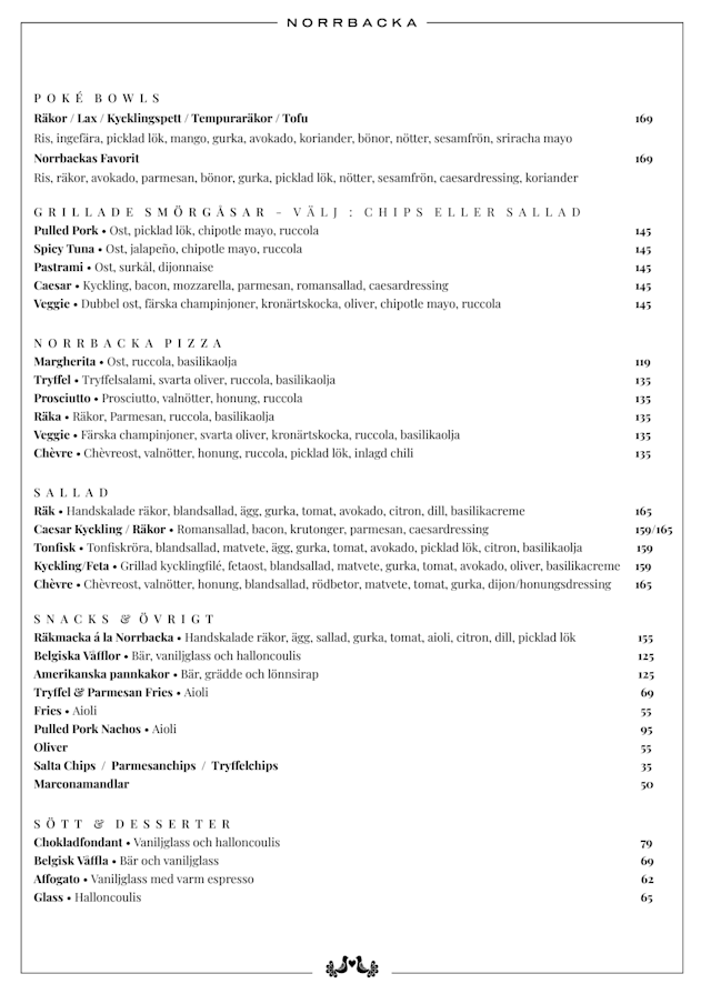 PDF Menu page 1