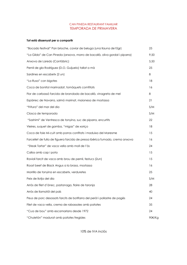 PDF Menu page 1