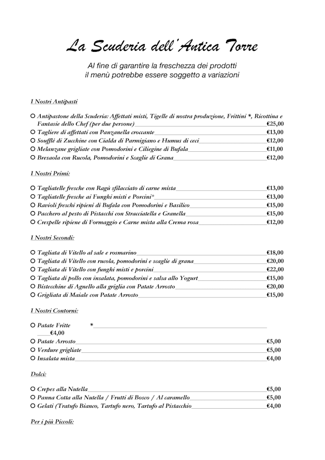 PDF Menu page 1
