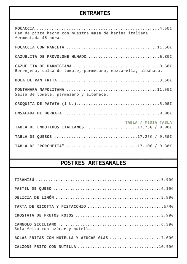 PDF Menu page 1