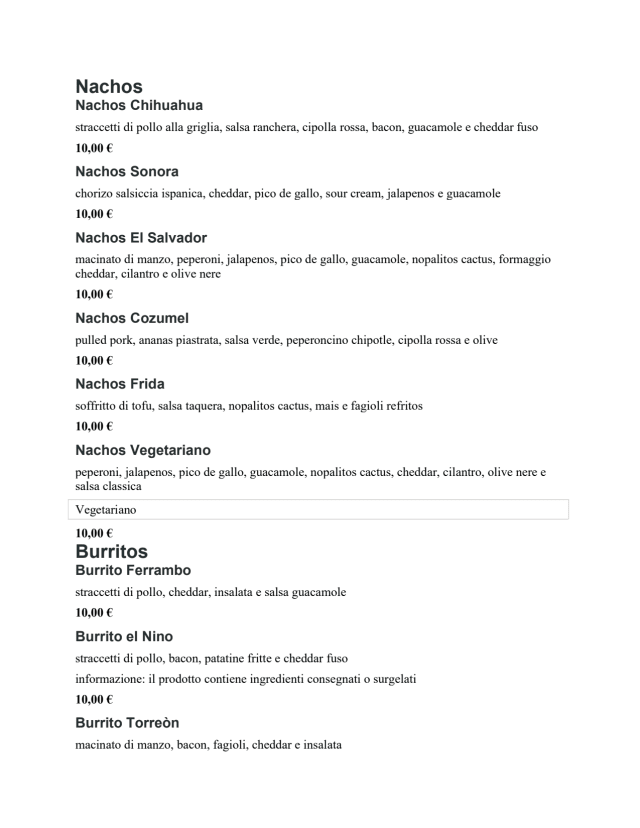 PDF Menu page 1