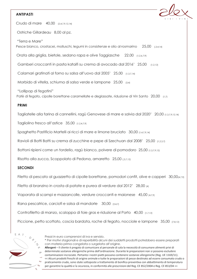 PDF Menu page 1