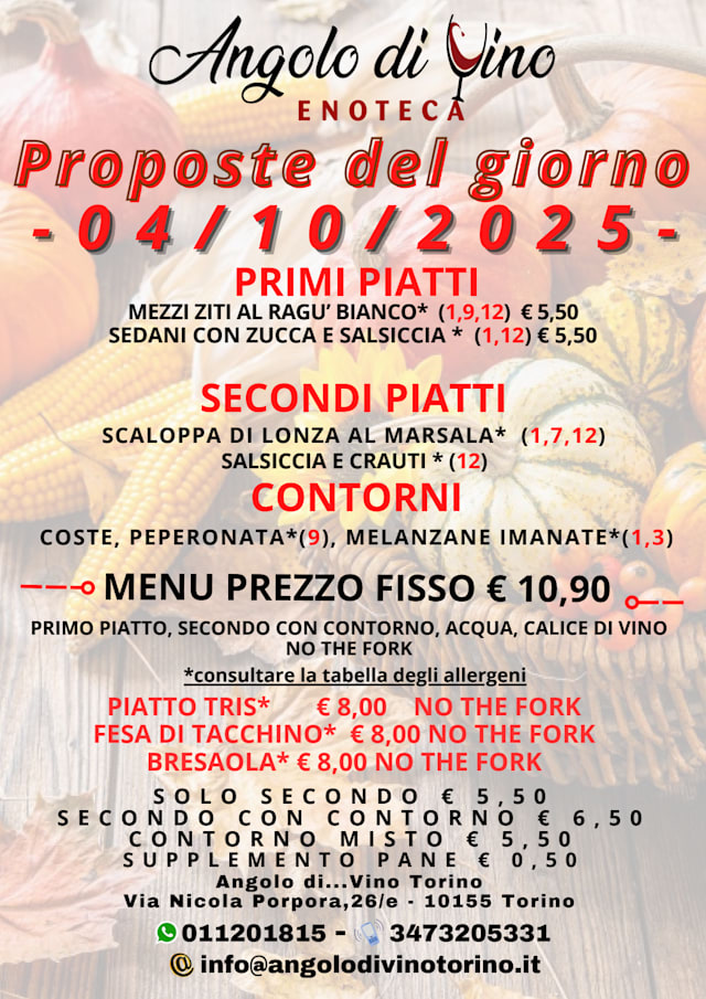 PDF Menu page 1