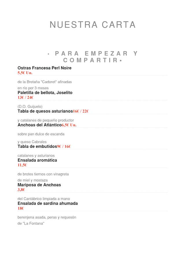 PDF Menu page 1