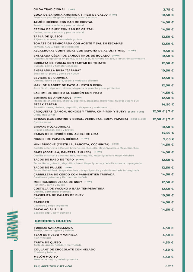 PDF Menu page 1