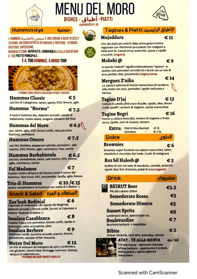 PDF Menu page 1