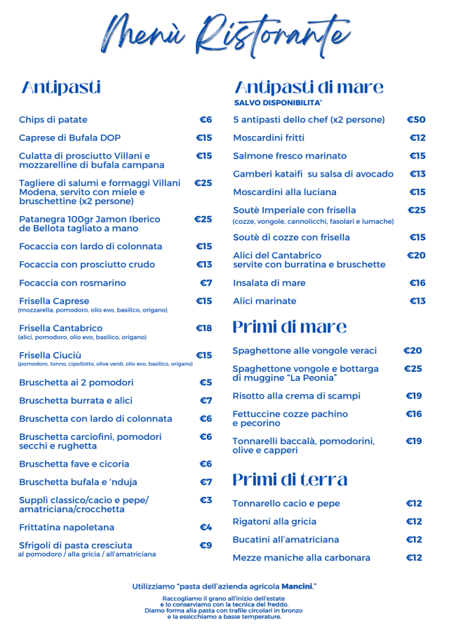 PDF Menu page 1
