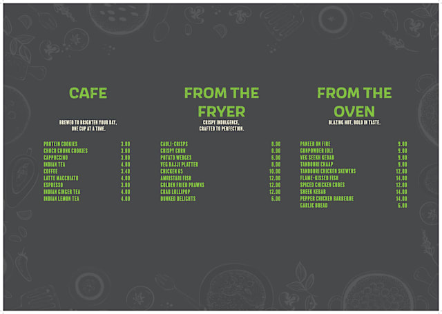 PDF Menu page 1