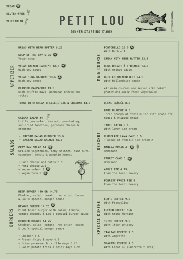 PDF Menu page 1