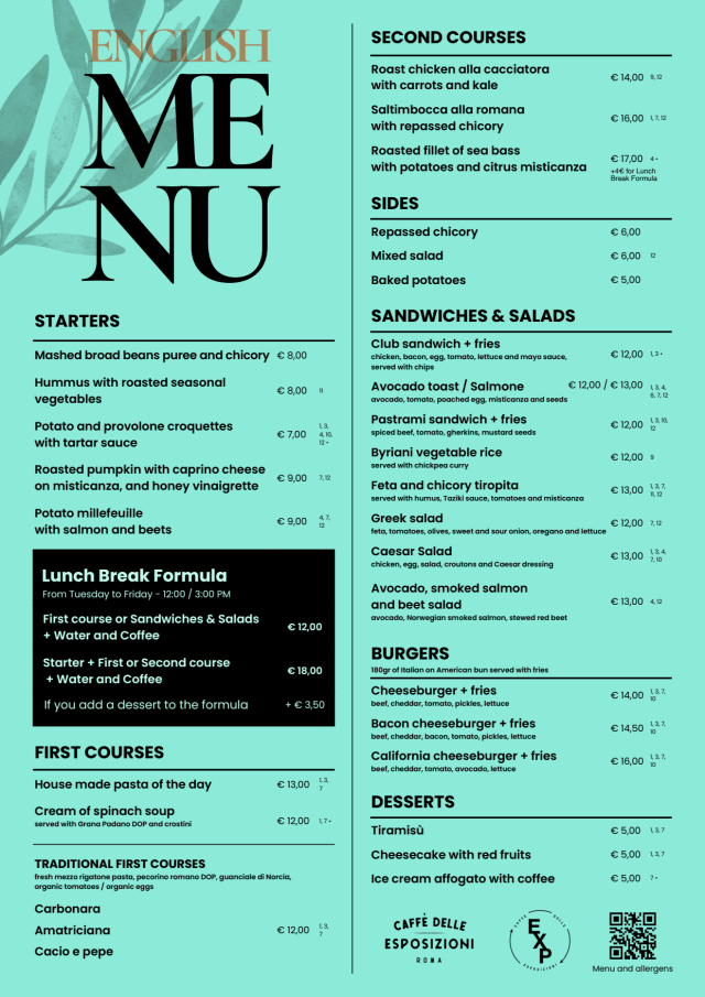 PDF Menu page 1