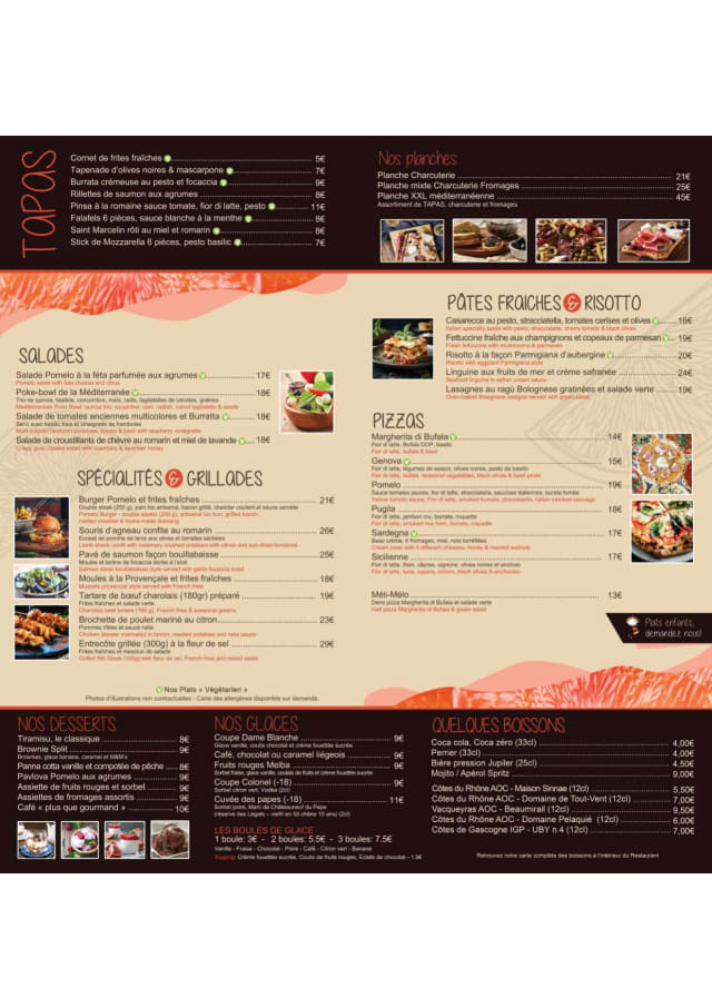 PDF Menu page 1