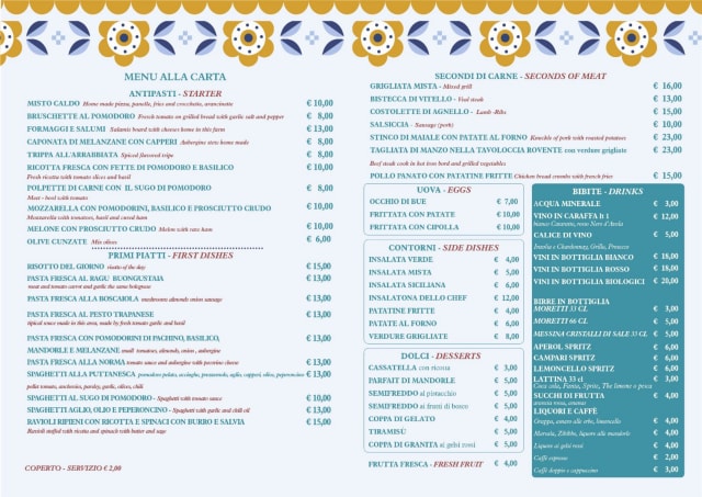 PDF Menu page 1