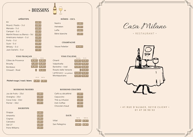 PDF Menu page 1