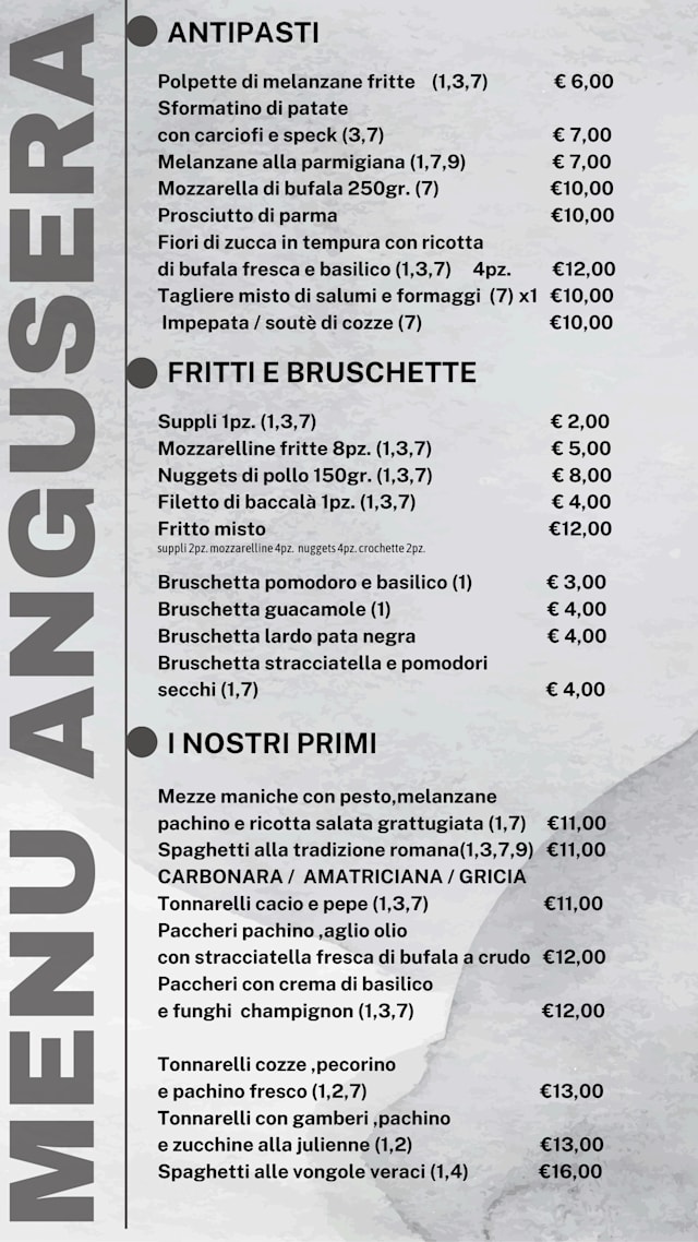 PDF Menu page 1