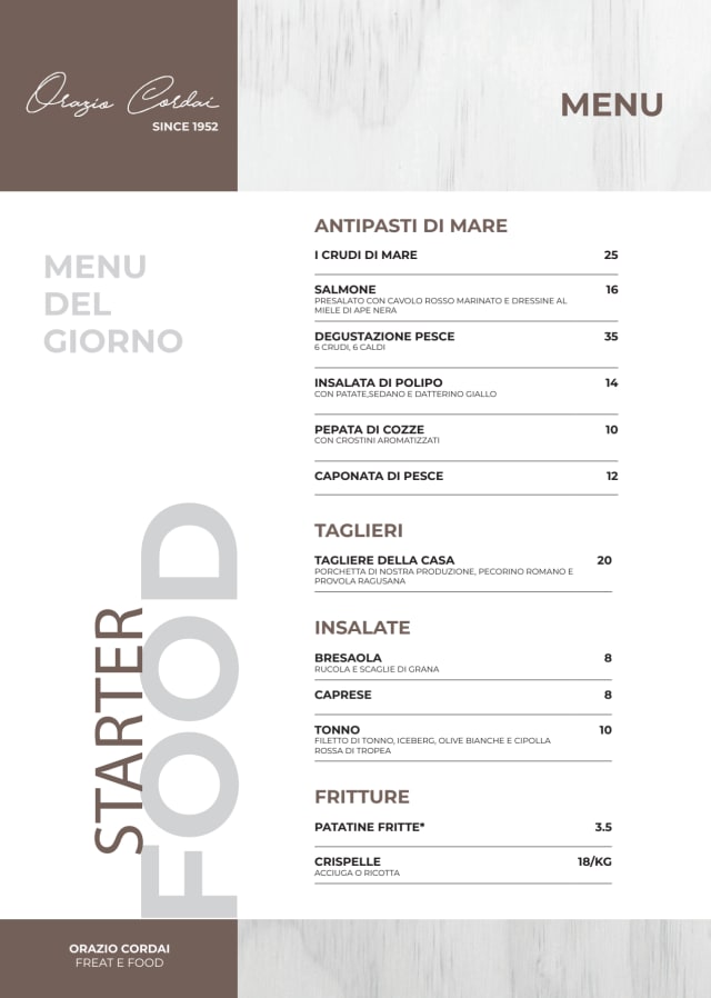 PDF Menu page 1