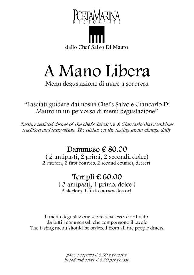 PDF Menu page 1