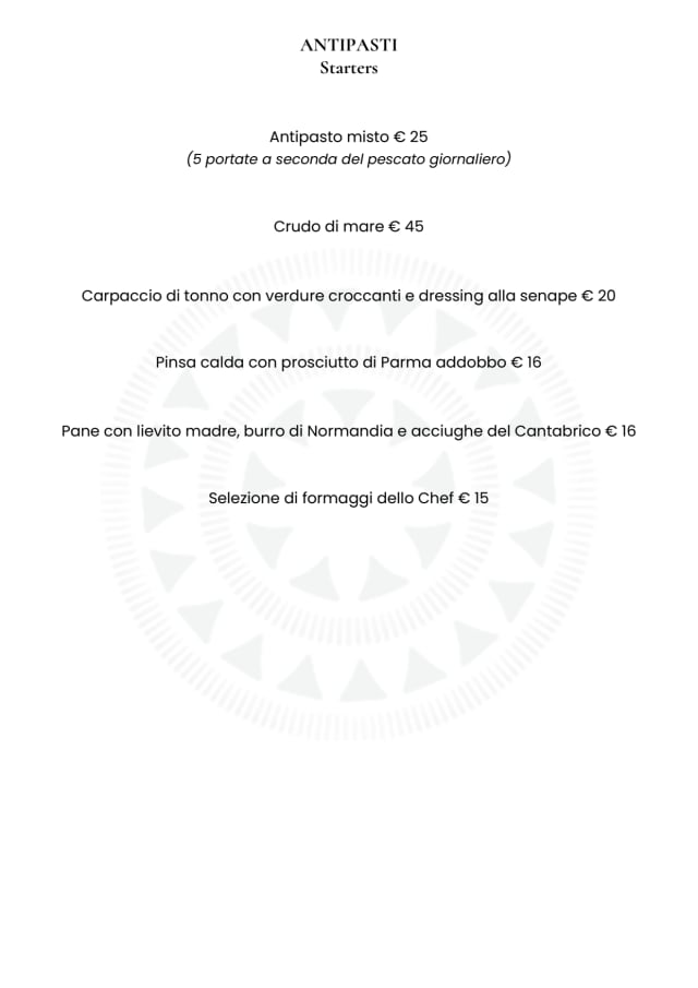 PDF Menu page 1