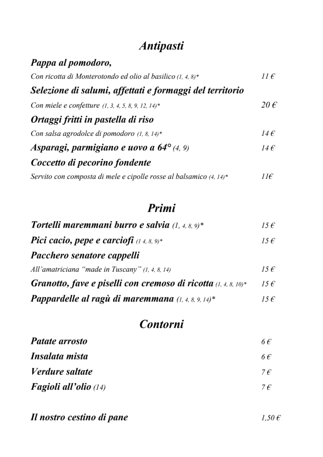 PDF Menu page 1