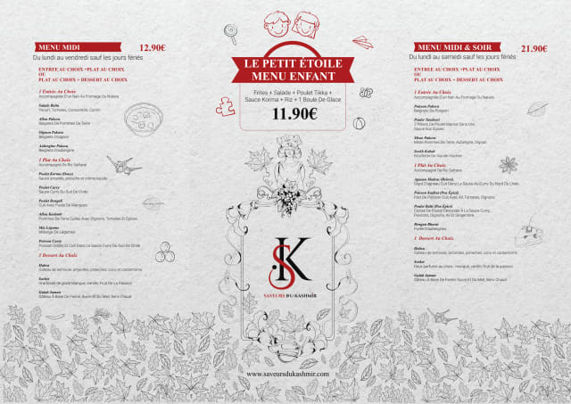 PDF Menu page 1