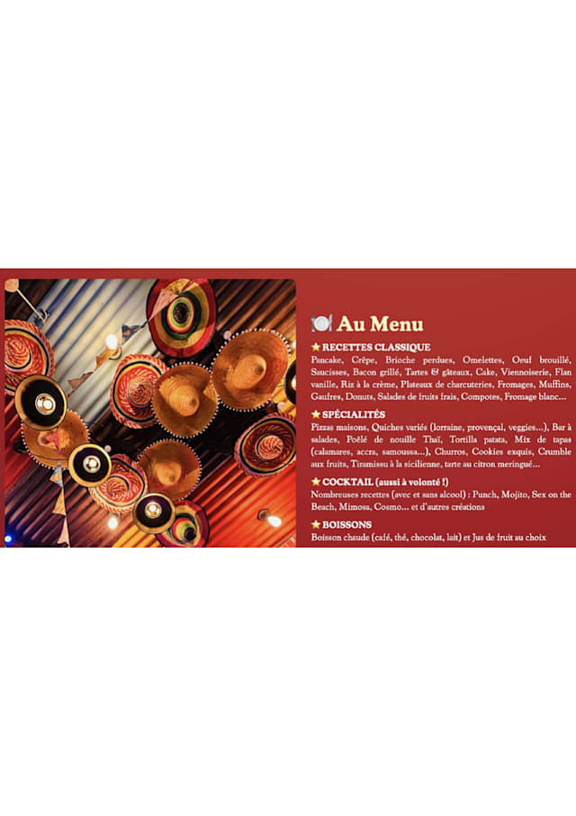 PDF Menu page 1