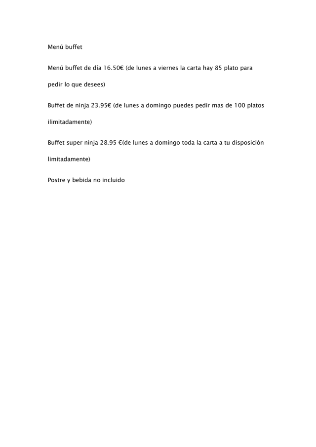 PDF Menu page 1