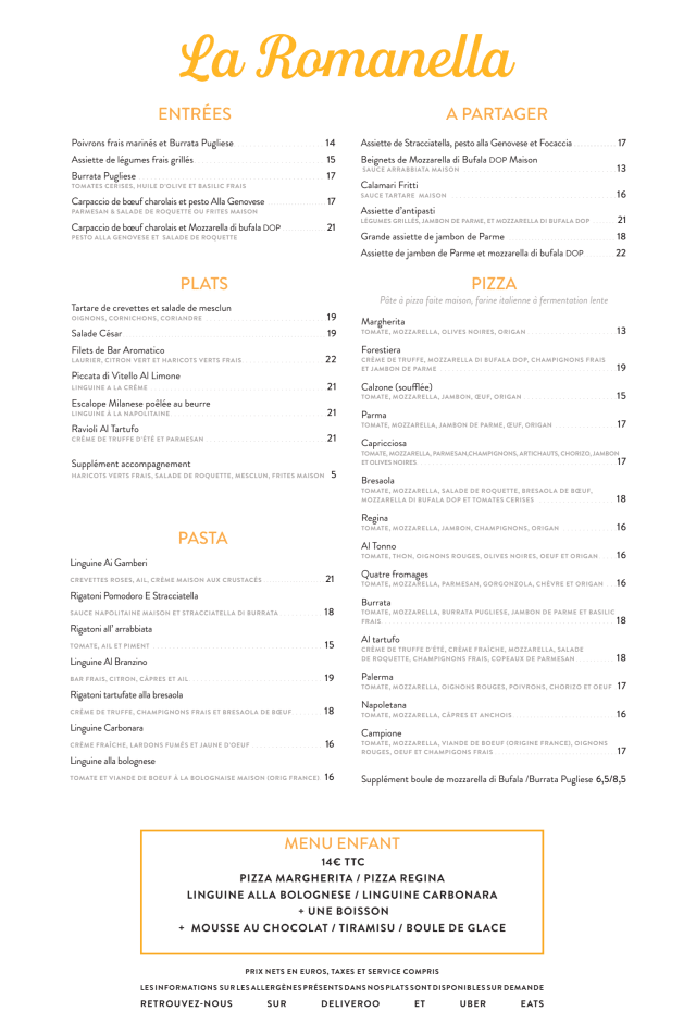 PDF Menu page 1