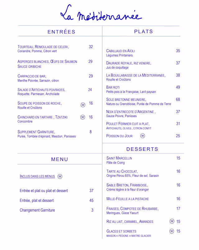 PDF Menu page 1