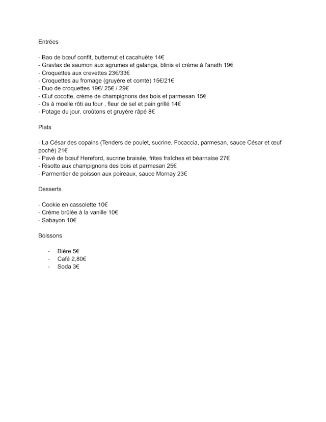 PDF Menu page 1