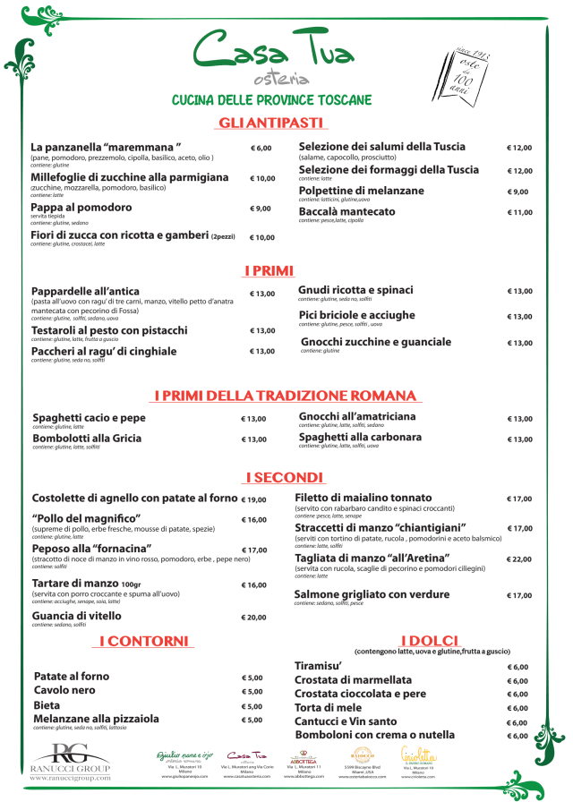 PDF Menu page 1