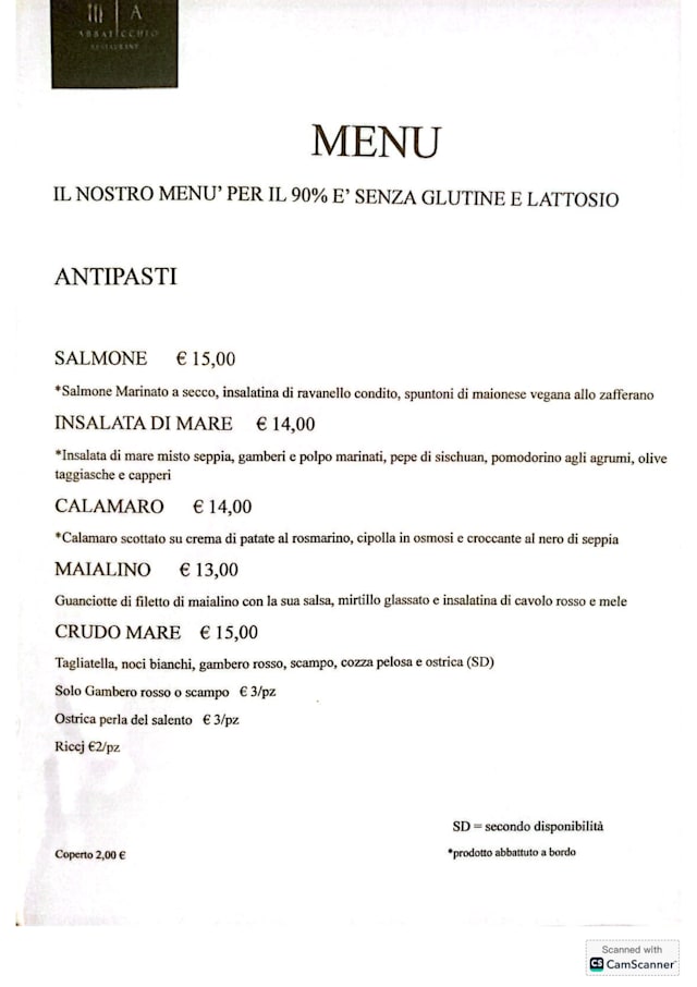 PDF Menu page 1