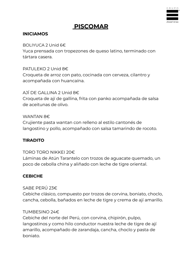 PDF Menu page 1