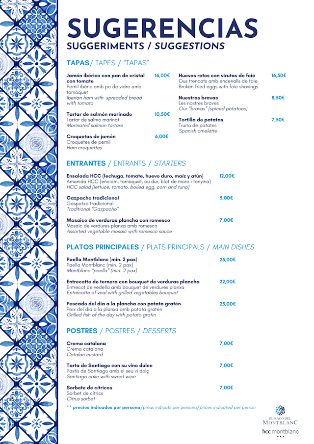 PDF Menu page 1